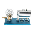 Hot Air Steam Engine Cylinder Unibody Design Boiler Education Toy DIY Kits