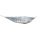 Portable Lightweight Convenient To Carry Hammock FOR Camping Hiking Travelling Picnic Backyards Gray 106 x 55 inch