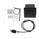 Durable ABS Acoustic Folk Guitar 2 Band EQ Equalizer Pickup Washer Screws Set String Instrument Accessory 2.72x1.77inch