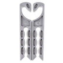 Auto Air Vent Cell Phone Holder Stand Earphone Key Hanger Universal Sliver