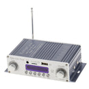 Car Digital Amplifier HiFi Remote MP3 SD/FM/USB/DVD Stereo Power Adapter