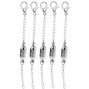 5 Pcs Magnetic Lobster Clasp For Jewelry Necklace Bracelet Chain Extender
