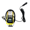 Portable 12V 10A Car Air Compressor Pump Digital Tyre Inflator With Light