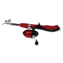Fishing Kit, Mini Telescopic Fishing Rod and Reel Combos, Portable Spinning Travel Fishing Pole