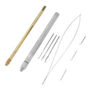 Aluminum Crochet Hooking Ventilating Latch Pulling Hook Needles And Holders