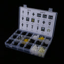 418 Pieces Clip Trim Panel Bumper Fender Fastener Retainer Assortment Kits