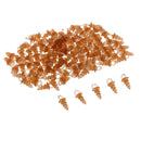 Lot 100pcs Bait Screws for Carp Fishing Tackle Boilie Bait Pop Up Chod Rigs 10mm