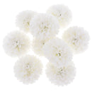 10pcs Artificial Silk Chrysanthemum Flower Heads Bouquet Wedding Decor Beige