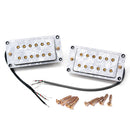 50/52mm Copper Humbucker Neck Bridge Pickup Set for Electric Guitar Parts