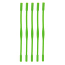Kids Children Silicone Non-Slip Eyeglasses Sunglasses Strap Band Cord Holder Pack Of 5PCS Light Green