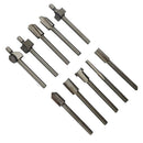 10 Pieces 3mm Straight Shank HSS Woodworking Mini Rotary Router Bits Tools