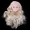 1/4 BJD Head Sculpt Mould Light Gold Hair Kit Female Figures Custom Parts For OB Kurhn for DOD DIY Customized Body Accessories