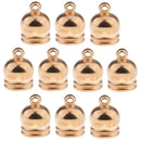Wholesale Alloy Tassels Caps End Crimp Bell Caps for 10mm Bracelet Necklace Cord Kumihimo