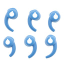 3 Pairs Silicone Replacement Earbuds For Beats Tour 2.0 Earphones Blue