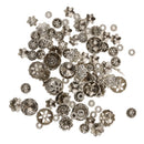 Tibetan Silver Package 50g DIY Pendant Accessories Receptacle Jewelry Making