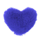 Heart Shape Stuffed Plush Throw Pillow Cushion For 1/3 Doll Toys Dark Blue