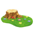 Resin Miniature Figurine Micro Landscape Ground Stump Bonsai Pot Craft DIY