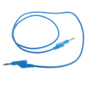 4mm Stackable Banana to Banana Male Plug Test Probes Leads Electrical Testing Cable 15A blue
