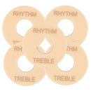 5pcs 3 Way Toggle Switch Plate Selector Cover Marker Washer Rhythm Treble Ring for LP EPI Electric Guitar