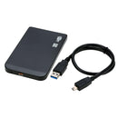 USB 3.0 2.5" SATA HDD SSD Hard Drive Enclosure Disk Case Box for PC Black