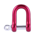 Aluminium U/D Shape Shackles for Survival Paracord Bracelets Boat Anchor