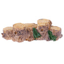 DIY Stump Bridge Miniature Resin Garden Flower Pot Plant Home Decor Figurine