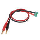 MPX Male Plug 4.0mm Banana Charge Cable Line for 1/10 Traxxas TRX-4 RC Truck