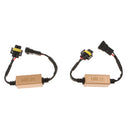 2x H11 H8 LED Headlight Error Free Anti Flicker Resistor Canceller Decoder Auto Replacement