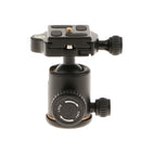 QZSD Q06 Camera Alloy Tripod Ball Head 36mm 8kg with Quick Release Plate 1/4'' Screw