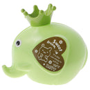 Crown Elephant Money Saving Box Pot Children Piggy Bank Cash Storage Green