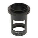 T Ring Lens Adapter for Nikon DSLR SLR Photography Sleeve M42 Thread Aluminum for Landscape Lens Spotting Scope (Black)