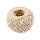 Strong Durable 50M Gift Wrapping Decoration Rope Ribbon Twine Rope Cord String Ball Craft Scrapbooking DIY White