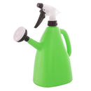 Adjustable Green Plastic Household Watering Can Spray Bottle Sprinkling Can