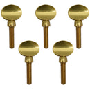 5 Pcs Copper Saxophone Neck Screw Tightening Screw for Sax Saxophone Clarinet
