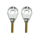 2x 12mm Metal Alloy Motorcycle Chain Adjuster Tensioner Block for Pit Dirt Bike Quad ATV Motor
