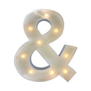 3V 40W Power LED Light Wedding Party Cafe Birthday Night Party Decoration Lights 12 INCH White & Sign