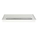 Computer Desk Grommet Table Cables Wire Hole Cover 12*30cm Aluminum Rectangle 4.72'' x 11.8