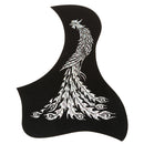 40'' 41'' Acoustic Folk Guitar Scratch Plate Pickguard with Silver Phoenix Pattern Musicians Gift
