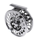 Fly Fishing Reel 85mm CNC Machined Stainless Steel Fly Reels Ice Fishing Reel Right/Left Handed