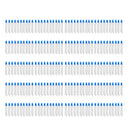 100Pcs 3mm Ultra Bright LED Bulb 3.0 V-3.4 V Blue Light Emitting Diode 2Pin LED Lamp for Arduino DIY