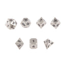 7pcs/Set TRPG Games Dungeons & Dragons D4-D20 Multi-sided Dices Color