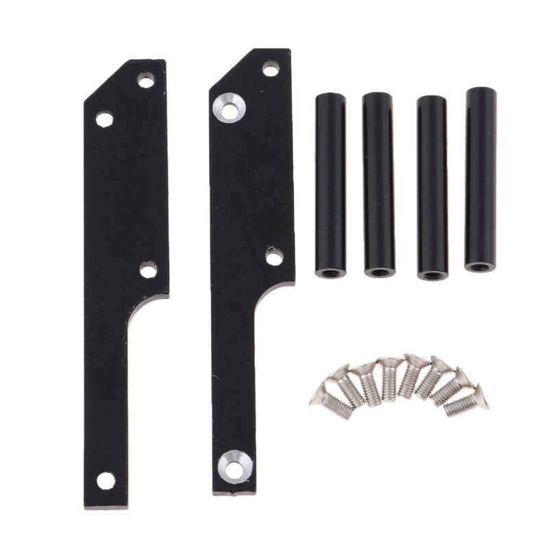 1/10 RC Car Body Shell Fixed Kits Set for TF2 on SCX10 313mm Axle Base Truck