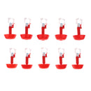 10x Poultry Water Drinking Cups / Chicken, Hen, Duck Goose Automatic Drinker