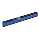 900DPI Handheld Portable JPG PDF Document Scanner with LCD Display Blue