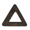 1Piece DIY Wooden Frame Jewelry Pendant Making Mold Wood Moulding Crafts 24x23x2.5mm