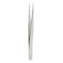 Anti-Static Stainless Steel Eyelash Extension Tweezers False Eye Lash Applicator STRAIGHT Nipper Clip Nail Art Application Tool