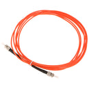 10ft ST to ST ST-ST Simplex PVC Multimode Fiber Optic Patch Cable Cord