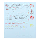 Model Decals Luminous Stickers Toys Model Tools for MG 1/100 Gundam DIY Part