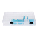 Plastic Fishing Box Organizer Tackle Box Stowaway with Adjustable Dividers