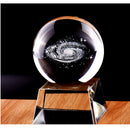80mm Galaxy Crystal Ball Photography Photo Props Home Office Decor